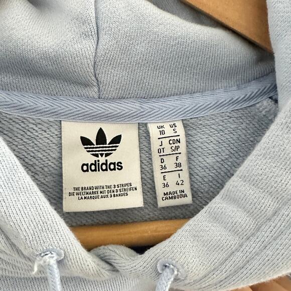Addidas cropped hoodie, Size S - Picture 4 of 6